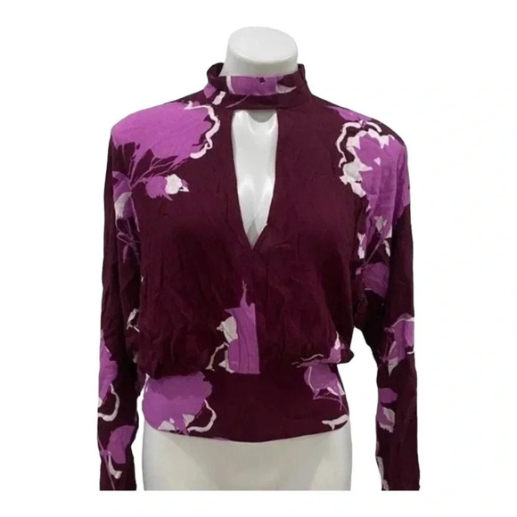 Free People Say You Love Me‎ Blouse floral boho top NWT - Picture 5 of 14